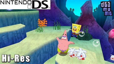 spongebob s atlantis squarepantis nintendo ds gameplay high resolution desmume youtube