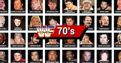 F Roster In Year 1977 Full List Of Wrestlers