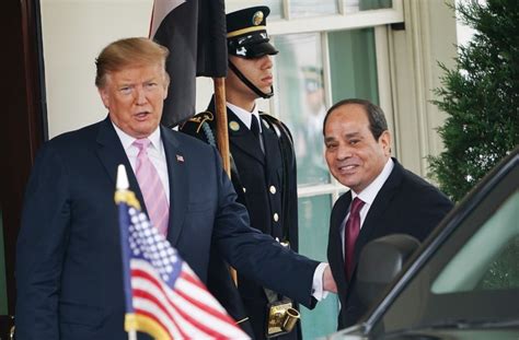 With Sisi In Washington Egyptian Americans Urge Trump To Stop