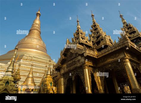The Shwedagon Pagoda The Most Well Known Pagoda In Myanmar Located In