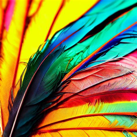Fairy Birds Of Multi Colored Feathers As A Background 12235813 Stock