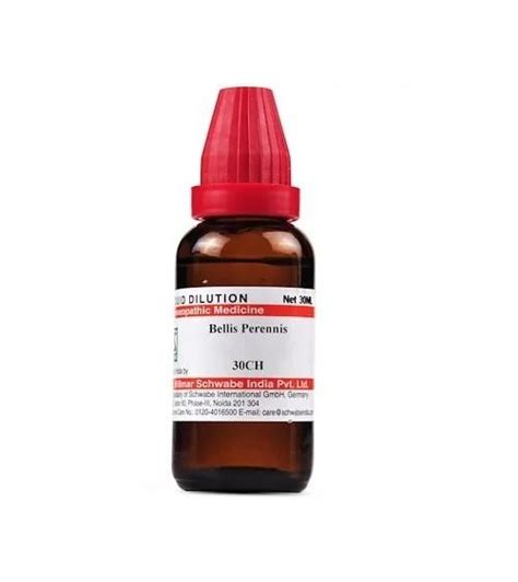 Bellis perennis is a common european species of daisy, of the family asteraceae, often considered the archetypal species of that name. Bellis Perennis Homeopathy Dilution 6C, 30C, 200C, 1M, 10M ...