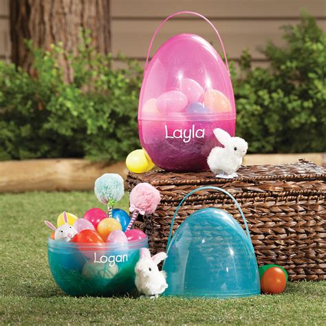 Giant Personalized Plastic Fillable Easter Egg