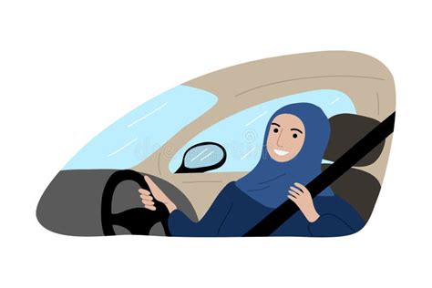 Arab Driving Woman Stock Illustrations 80 Arab Driving Woman Stock Illustrations Vectors