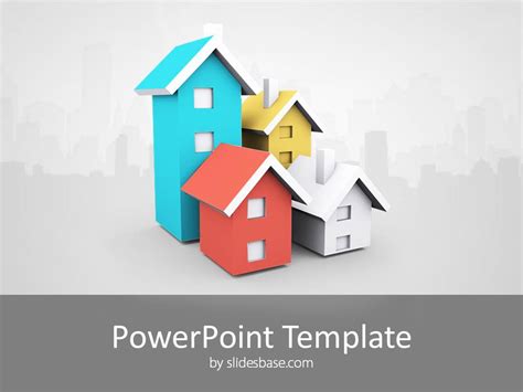 Powerpoint Design Templates House