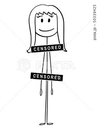 Sending Nudes Censored Illustration Of Woman Receiving Nude Image My
