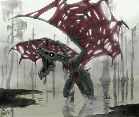 Zombie Dragon Castlevania By Sverrirorz On Deviantart