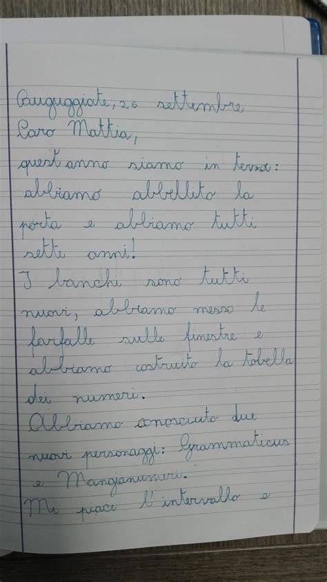 La lettera di presentazione deve essere personalizzata: Classe Terza-Italiano-la Lettera-Settembre | Lettera ...