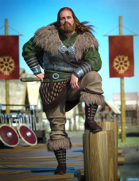 Viking Raider Outfit for Genesis 8 Male(s) | 3D models blog