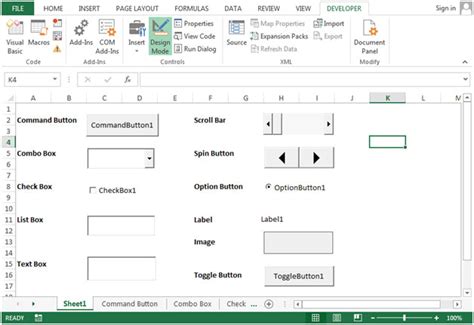 Activex Controls In Microsoft Excel Microsoft Excel Tips From Excel