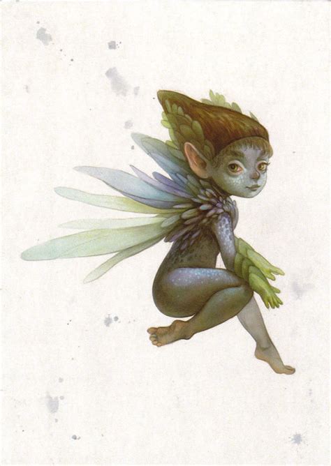 Very Rare Blue Elf Pixie Fairy Fantasy By Oxana Fomina Russian Modern