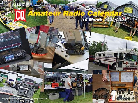 Cq Publications 2024 Arc Cq Amateur Radio 2023 24 Calendars Dx Engineering