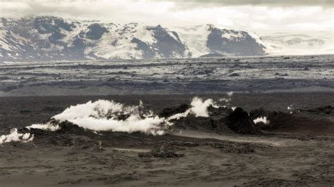 Vulkan Auf Island Bárdarbunga Grummelt Weiter Panorama