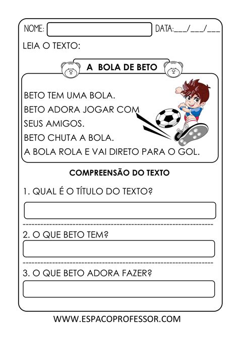 Texto Para Interpretação 1 Ano Ensino Médio Com Respostas