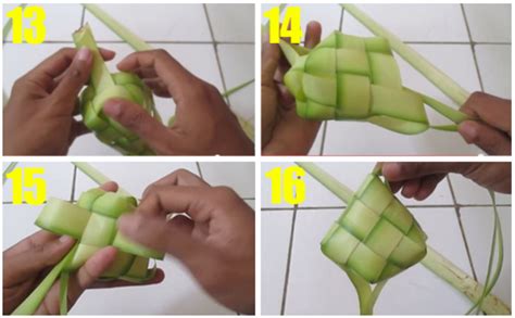 Cara membuat ketupat paling mudah.. - Keahlian Tangan Manusia