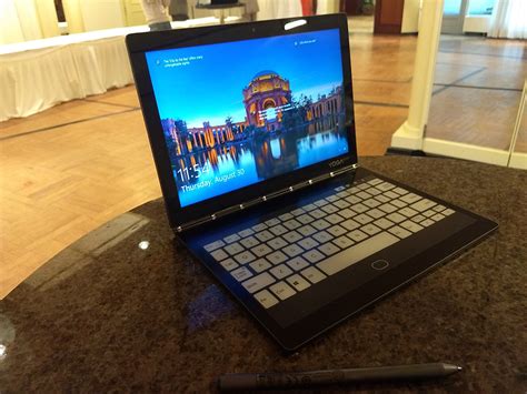 The yoga book c930 is what happens when companies throw caution to the wind and just create. Lenovo Yoga Book c930, arriva il laptop convertibile con ...
