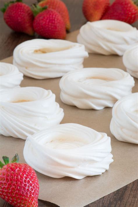 A Step By Step Guide To Making Homemade Meringue Nests Perfect For