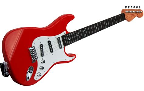 GITARA ELEKTRYCZNA CZERWONA INSTRUMENT E0218 EMAJ 8687361174 - Allegro.pl