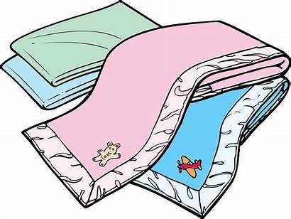 Blanket Clipart Folded Animated Pillow Clip Blankets