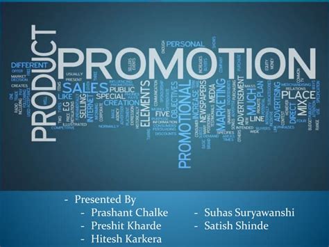 Imc Presentation Promotions Ppt