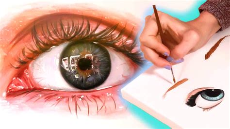 Drawing Realistic And Anime Eyes Youtube