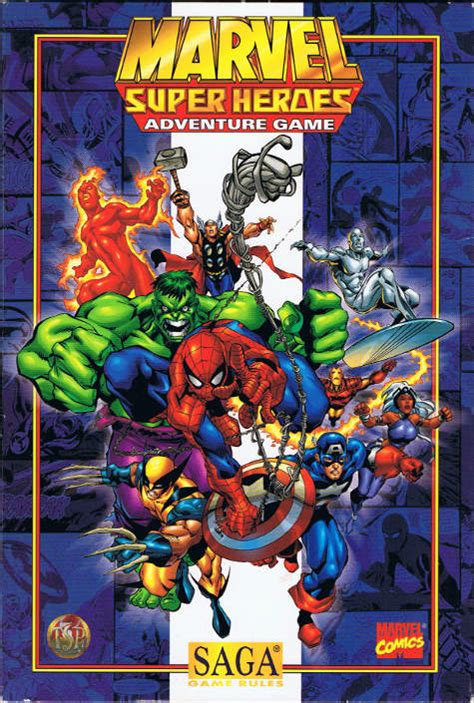 Marvel Super Heroes Adventure Game Saga In Comics And Books Books