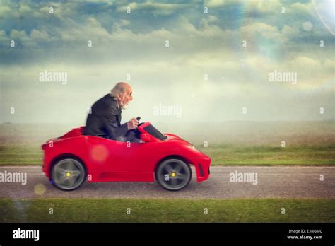 Funny Old Man Car Hi Res Stock Photography And Images Alamy