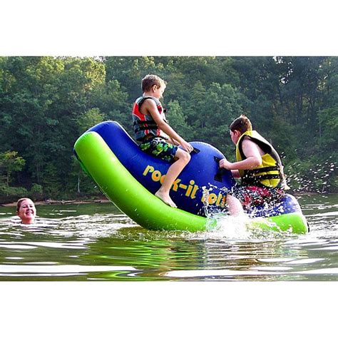 Aviva Inflatable Rock It Totter Water Toy Bed Bath Beyond 4870436