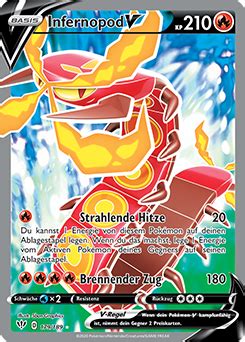 Dieser artikel ist ein stub. Infernopod VMAX | Flammende Finsternis | Sammelkarten ...