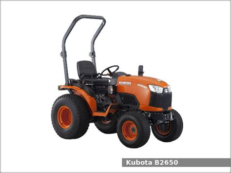 Kubota B2650 Compact Utility Tractor Review And Specs Tractor Specs