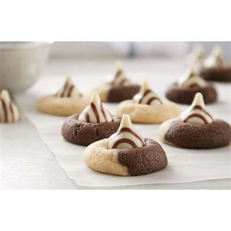 Hershey's kisses always deliver on all three counts; HERSHEY'S KISSES Marbled Blossom Cookies | Recipe (With ...
