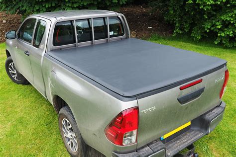 Toyota Hilux Extra Cab Soft Roll Up Tonneau Cover Load Bed Cover 2016