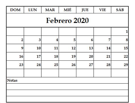 Calendario Febrero 2020 Para Colorear Calendar Monthly Calendar