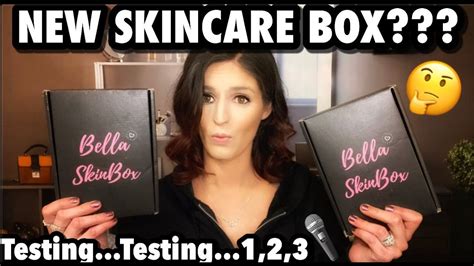 🌟new skincare only subscription bella skin box january and february 2020 youtube