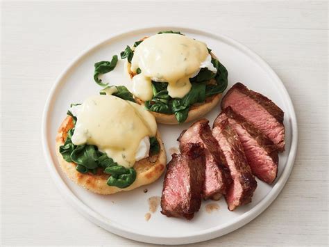 Top them with fresh spinach and tomato slices. Steak and Eggs Florentine Recipe | Food Network Kitchen ...