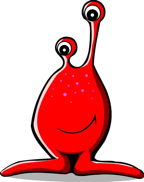 Download Red Alien Clipart Alien Clip Art Png Image With No
