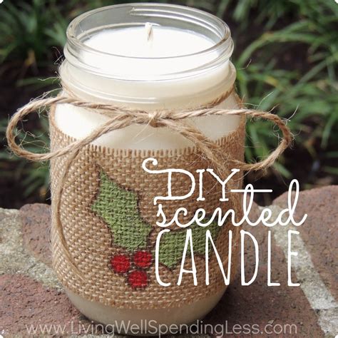 15 Diy Tutorials For Christmas Candles Roundup With Photos Diane
