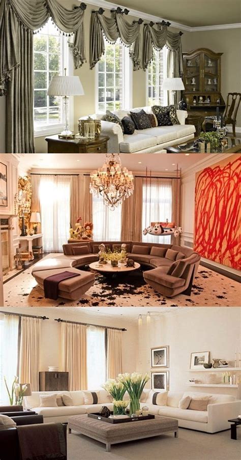 Curtain Design Ideas Applicable To Your Living Room