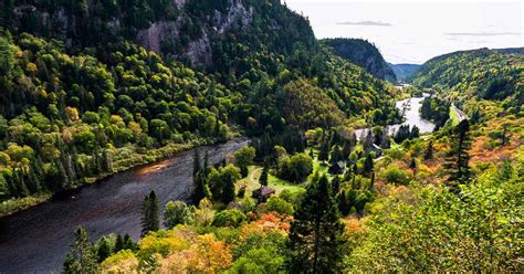 River Flowing Through The Agawa Canyon Innovating Canada
