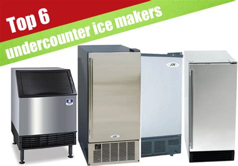 The ice made with this under cabinet ice machine is the gourmet kind and has the quality of restaurant ice. 6 Best Undercounter Ice Makers Reviewed For 2019 ...