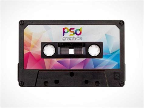 Download C90 Compact Cassette Tape PSD Mockup - PSD Mockups