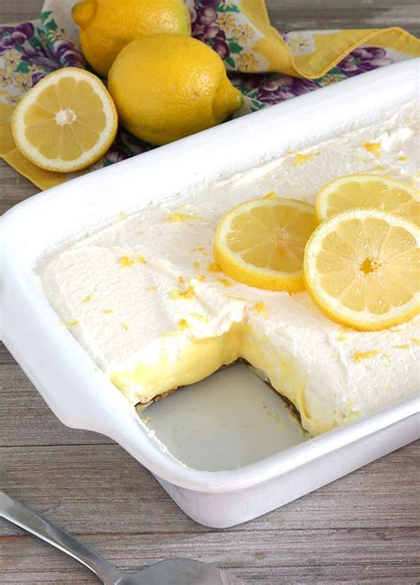 Lemon Pudding Cheesecake Dessert Living Locurto