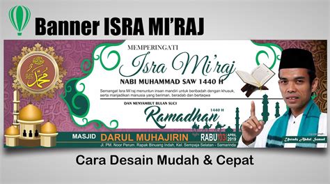 Download Spanduk Isra Miraj Cdr Spanduk Isra Miraj Nova Grafis Gus