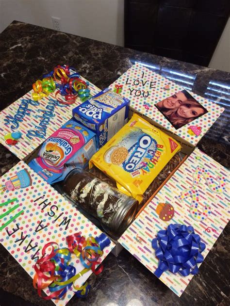 Guys and adventure are like synonym. "Happy Birthday" care package that I made for my deployed ...
