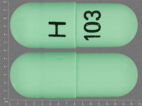 Pill Finder: H 103 Green Capsule-shape - Medicine.com