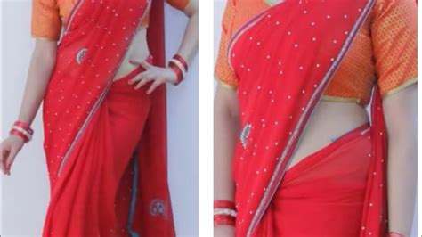 How To Wear Saree After Perfectly Gaining Weight To Look Slim Sari