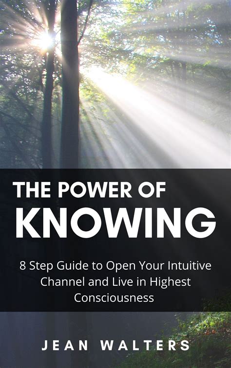 The Power Of Knowing By Jean Walters Hgbm Higher Consciousness