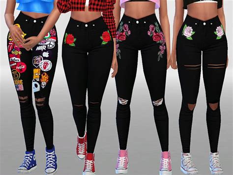 Available In 15 Designs Found In Tsr Category Sims 4 Female Everyday