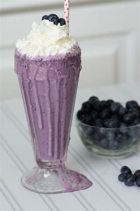 this blueberry milkshake recipe is a healthier way to indulge your sweet tooth minimal