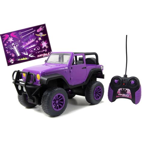 Jada Toys Girlmazing Remote Control Jeep Purple